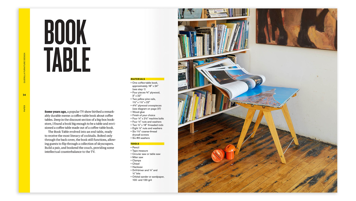 Guerilla Furniture Design Kelley Galbreath Art Direction & Design